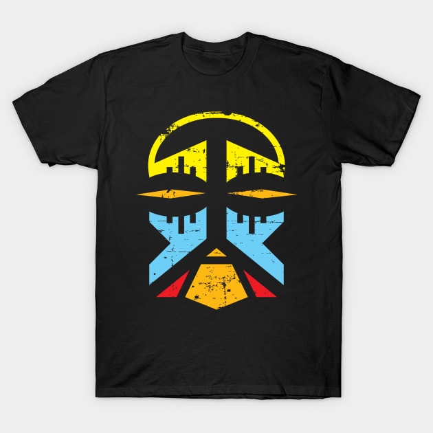Tribal Mask T-Shirt by jazzworldquest